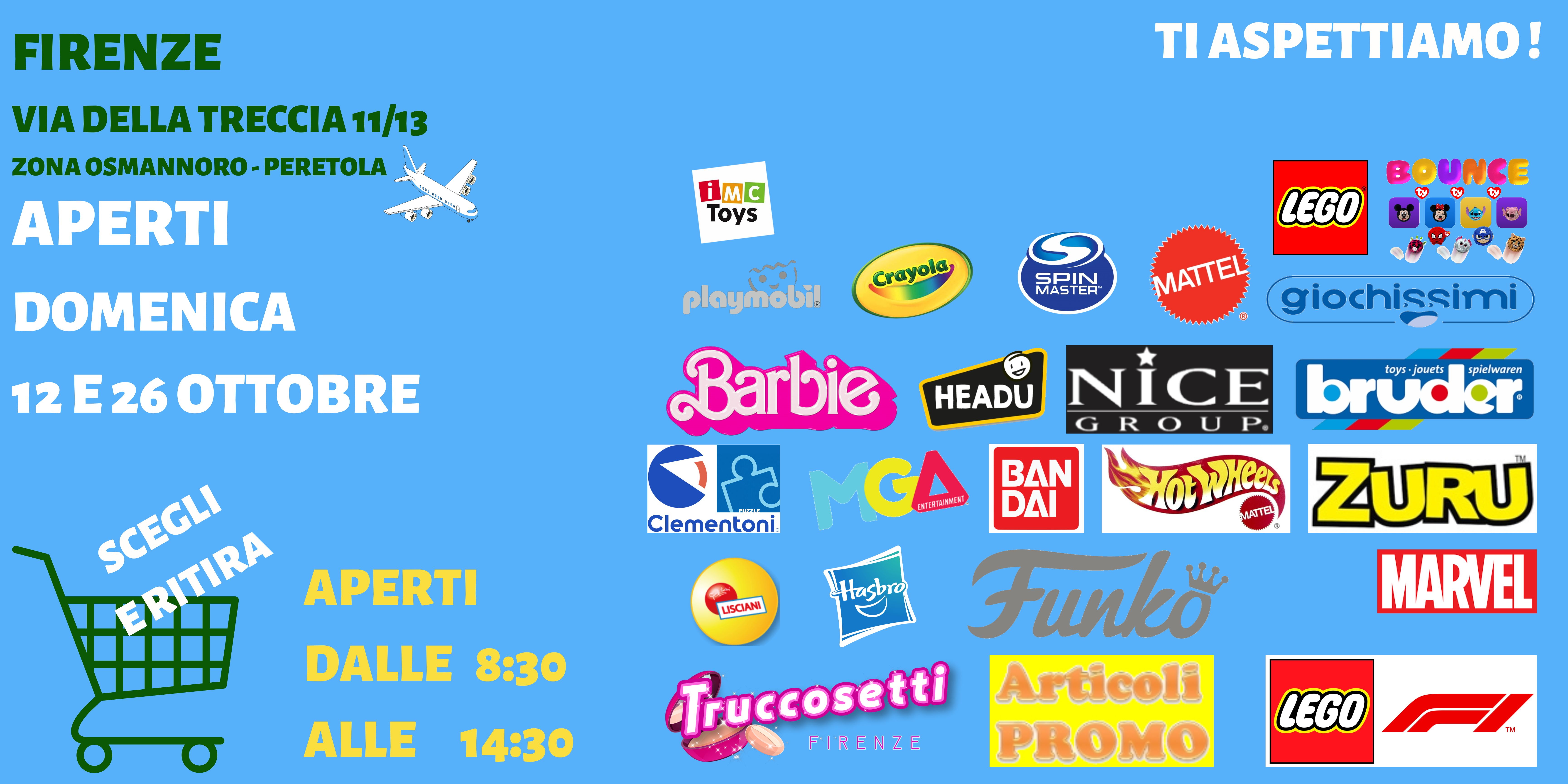 Apertura Domenica 12 e 26 ottobre
